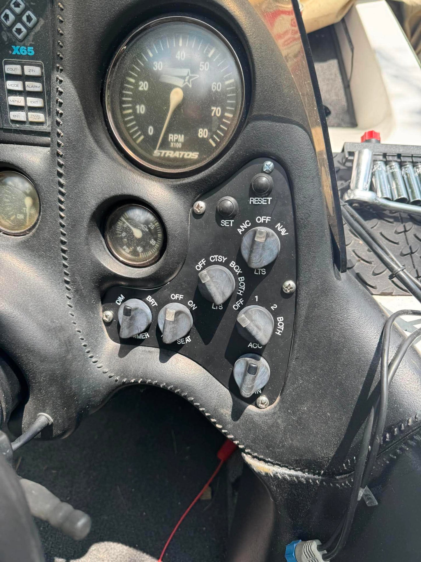 Stratos 2000 21SS Extreme (& similar) Switch Panel Set