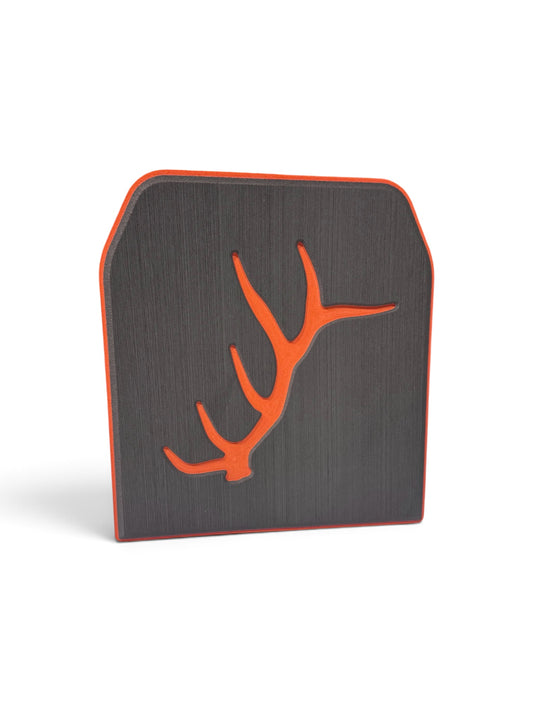 2019-2026 CHEVY/GMC 1500/2500/3500 FULL CONSOLE RUGGED FOAM TOPPER (Grey/Orange ELK)