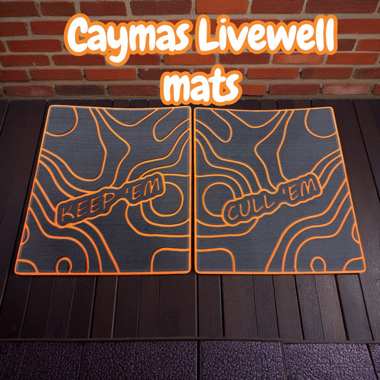 CAYMAS XtremeMarine Foam livewell lid mats