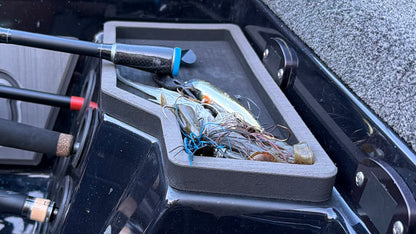 Bass Cat Puma STS/LYNX Peel & Stick Bait Tray