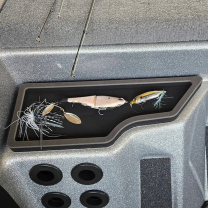 Bass Cat Cougar FTD Peel & Stick Bait Tray