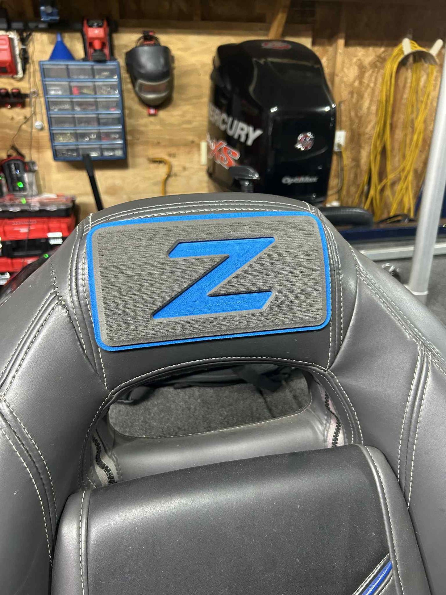 Z Headrest Badges for Nitro Boat Seats