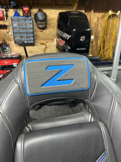 Z Headrest Badges for Nitro Boat Seats