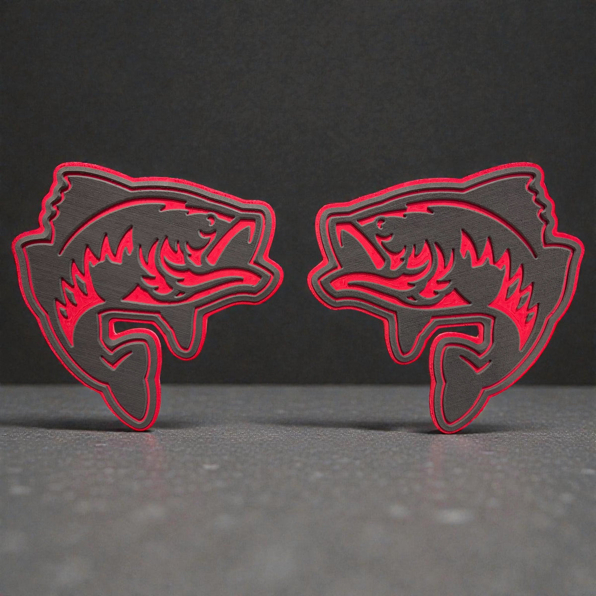12”x12” XtremeMarine Foam Bass Decal
