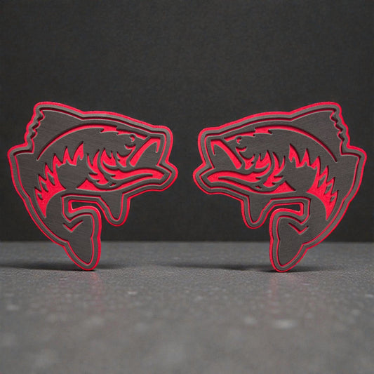 12”x12” XtremeMarine Foam Bass Decal