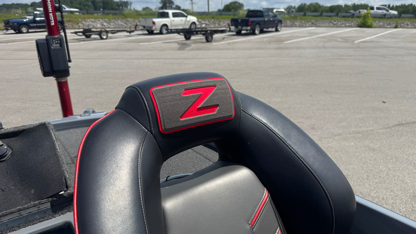 Z Headrest Badges for Nitro Boat Seats