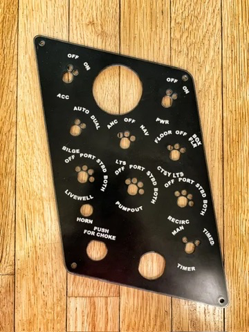 97-2000 TR 19/20/21 Switch Panel