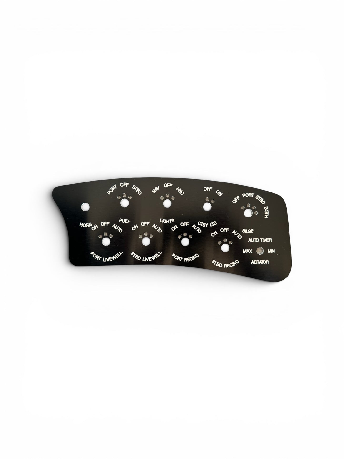 Skeeter “curved” early model ZX switch panel