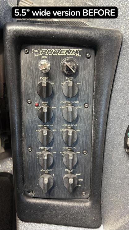 Phoenix engraved switch panel