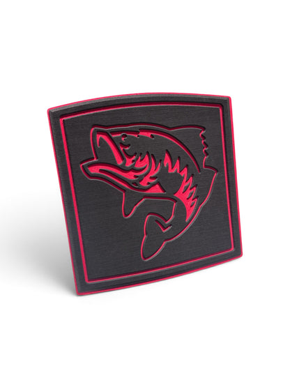 2019-2026 DODGE RAM RUGGED FOAM FULL CONSOLE TOPPER (Black/Red Bass)