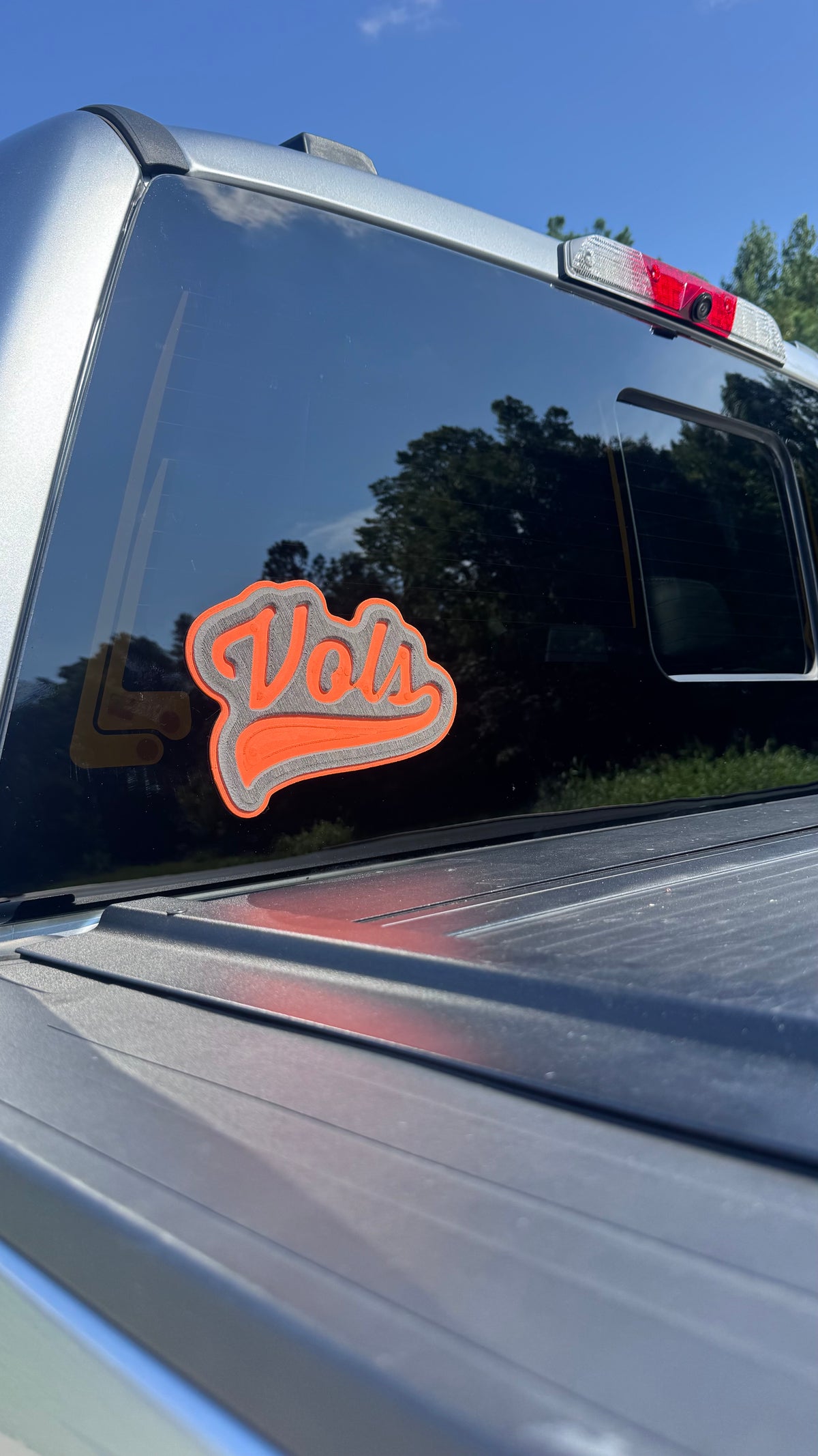 "Vols" 3D Script Decal