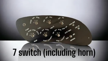 Skeeter ZX “Round Style” switch panel 7 switch option